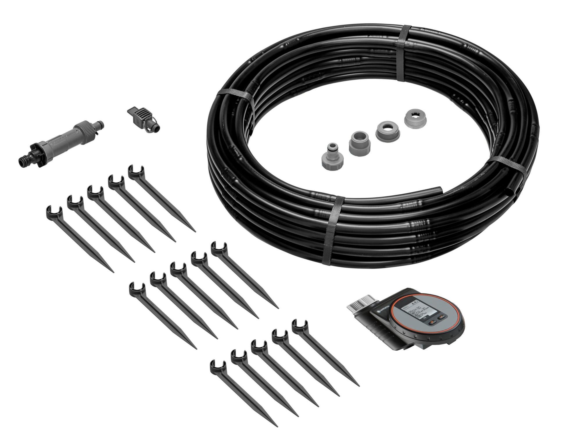 Tubo per irrigazione a goccia autocompensante da 16 mm | Tubo con gocciolatori ogni 33 cm | Tubo flessibile per irrigazione a go | Leroy Merlin