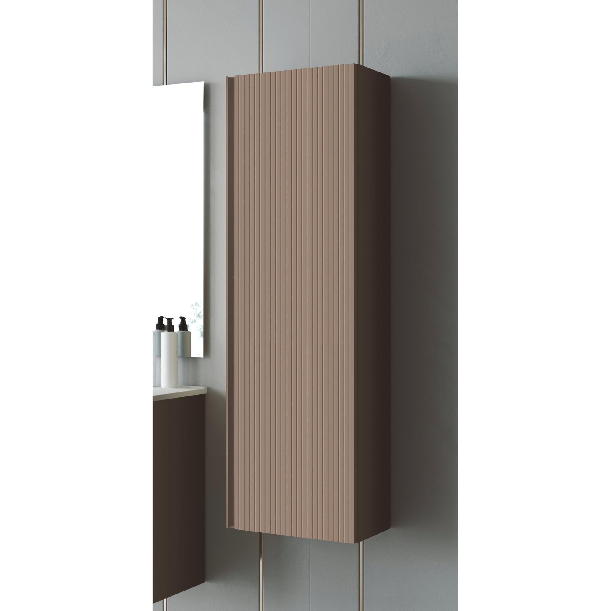 Armoire Pharmacie Inox Relaxdays 27x57x12cm - Porte Verre Verrouillable, 4 étagères