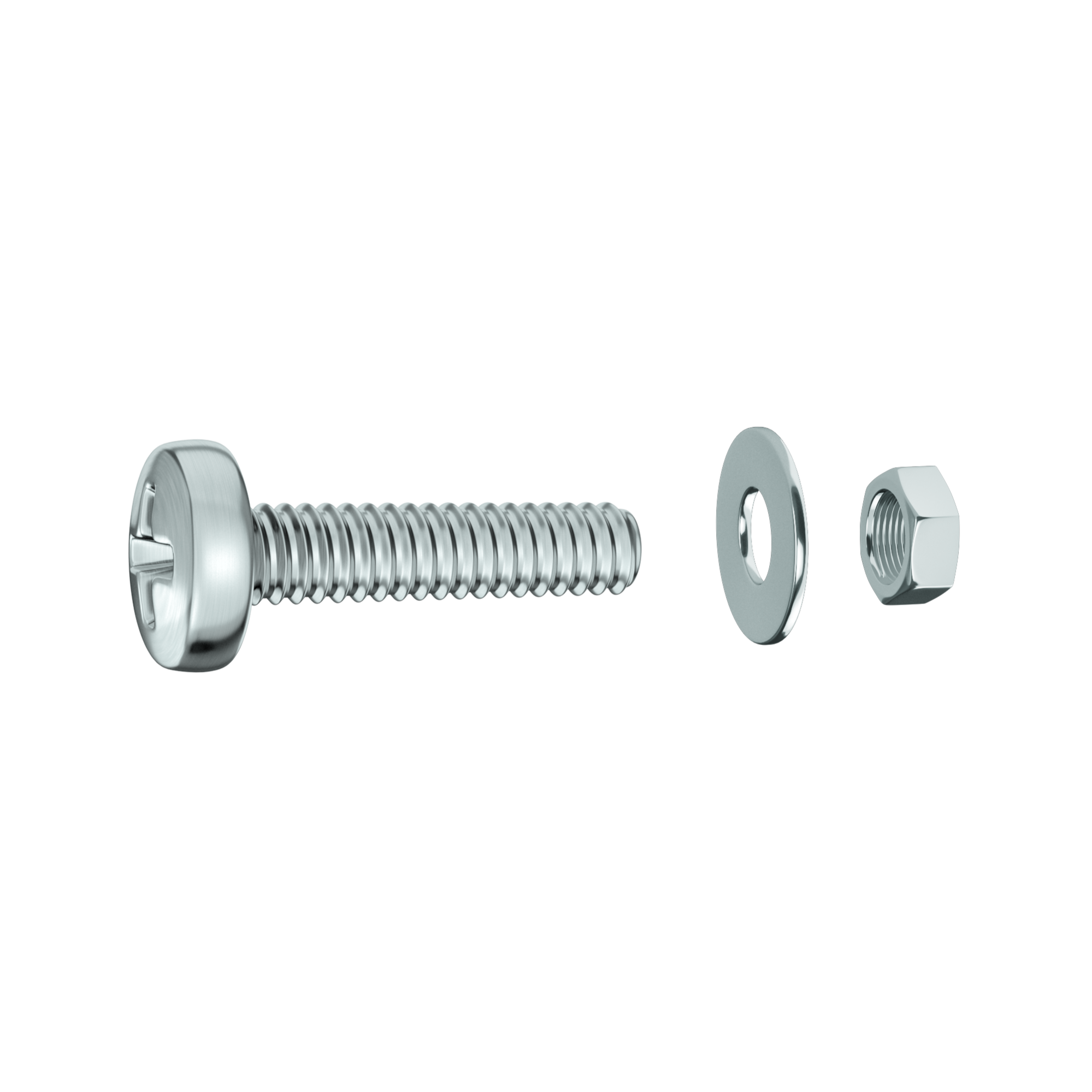 sourcing map M4 x 110 mm filettatura maschio Phillips testa