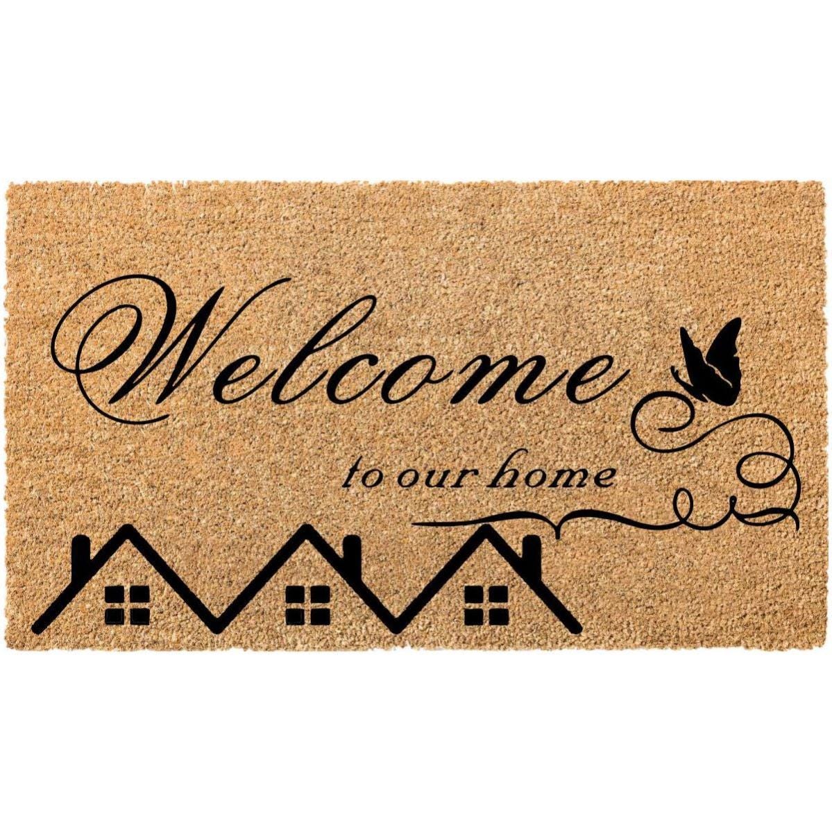 Zerbino in cocco Welcome 60x40 cm acquista QUI Zerbino in cocco Welcome 60x40 cm acquista QUI