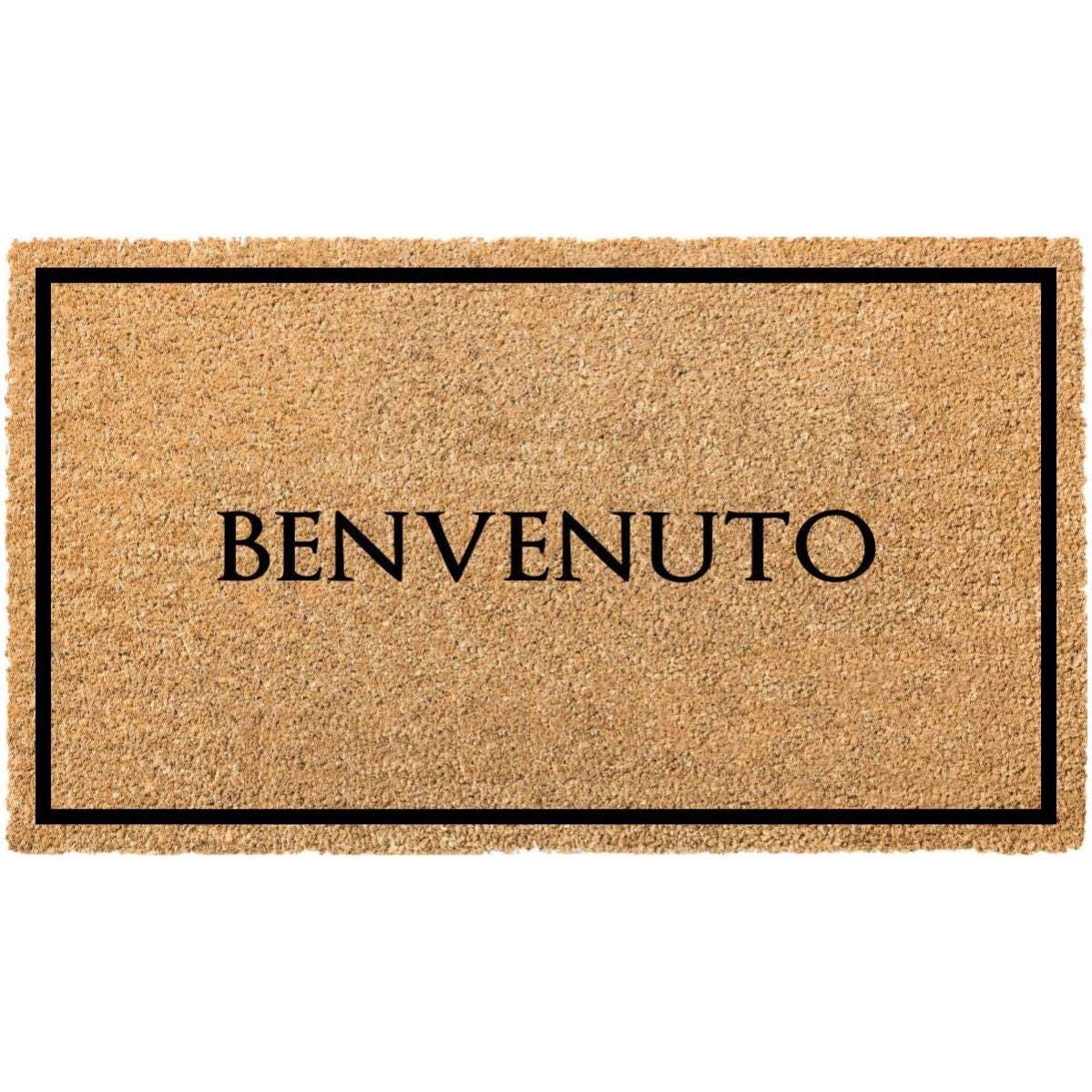 Alfombras y moquetas ZERBINO IN PLASTICA NERO CON BORDO MOTIVO STELLA 70X40CM CA Alfombras y moquetas ZERBINO IN PLASTICA NERO CON BORDO MOTIVO STELLA 70X40CM CA