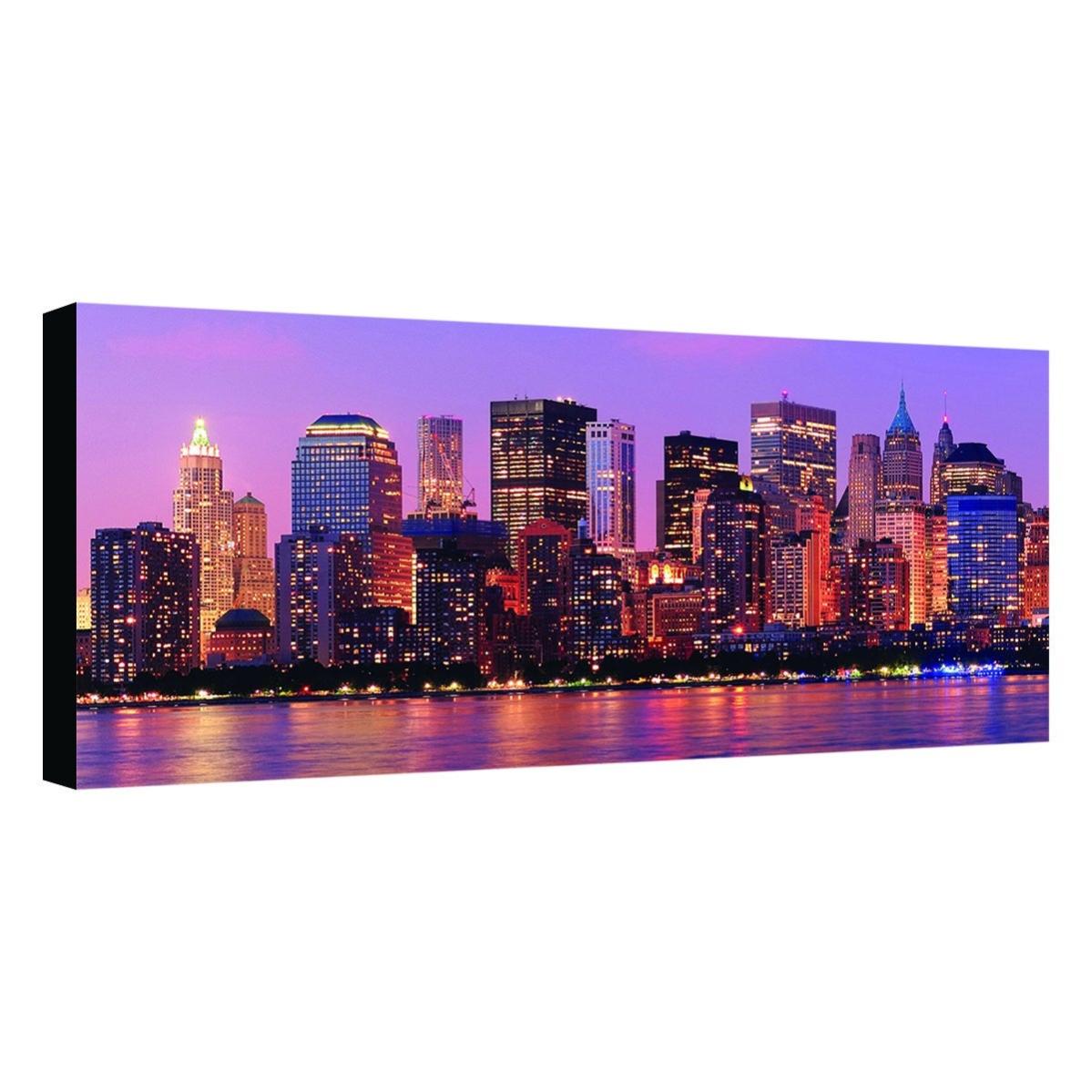 Stampa Su Tela Skyline Di Dallas Texas 45x30 Cm Quadro Decorativo Da Parete Pronto Da Appendere