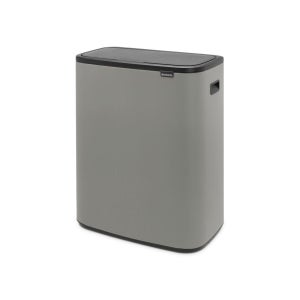 Brabantia Pattumiera, Bianco, 60 Litri