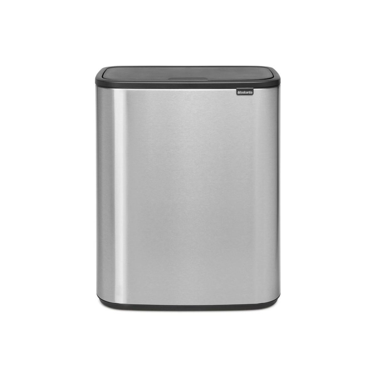 Pattumiera per raccolta differenziata Bo Touch BRABANTIA manuale bianco 60  L