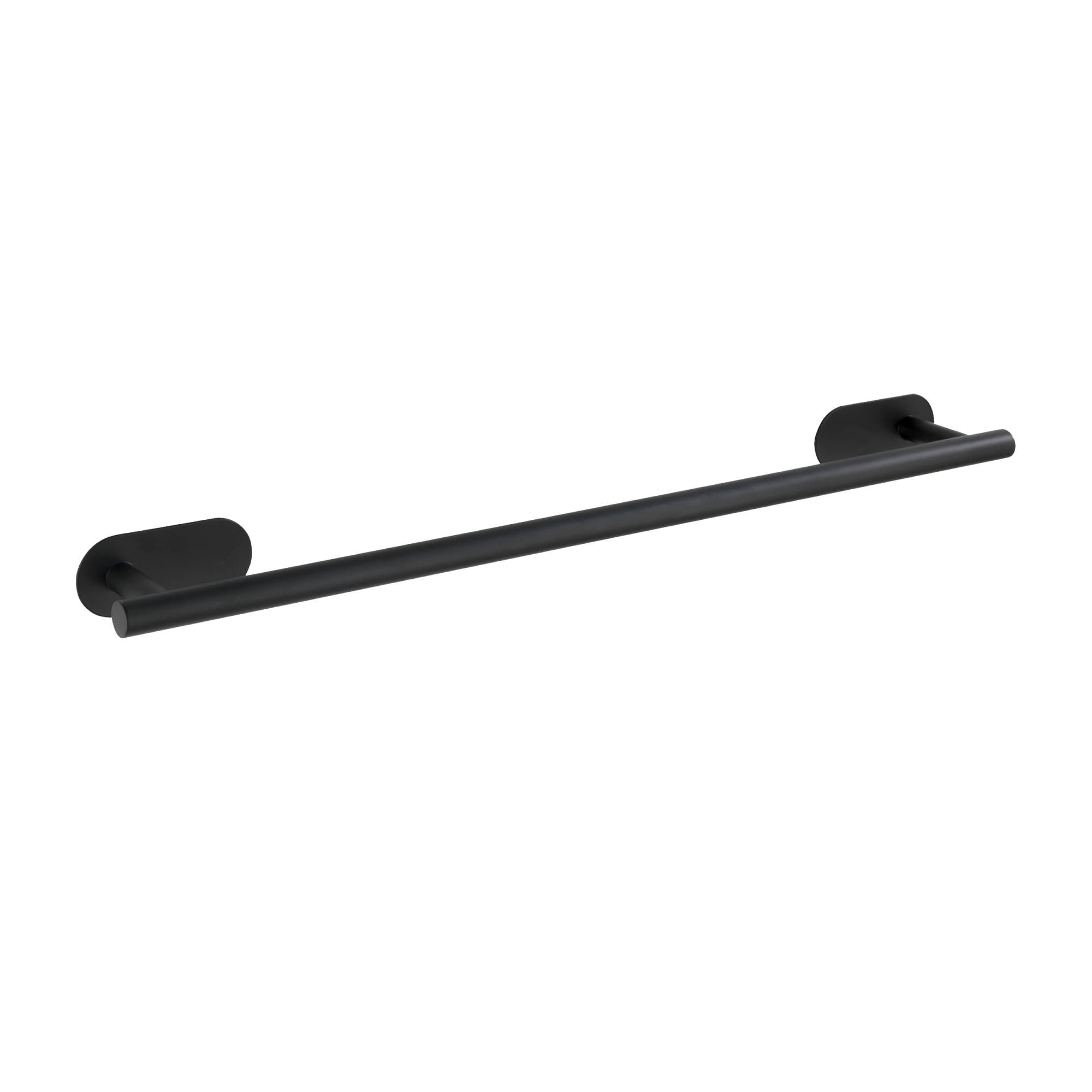 Appendini portasciugamani in acciaio nero opaco Metal