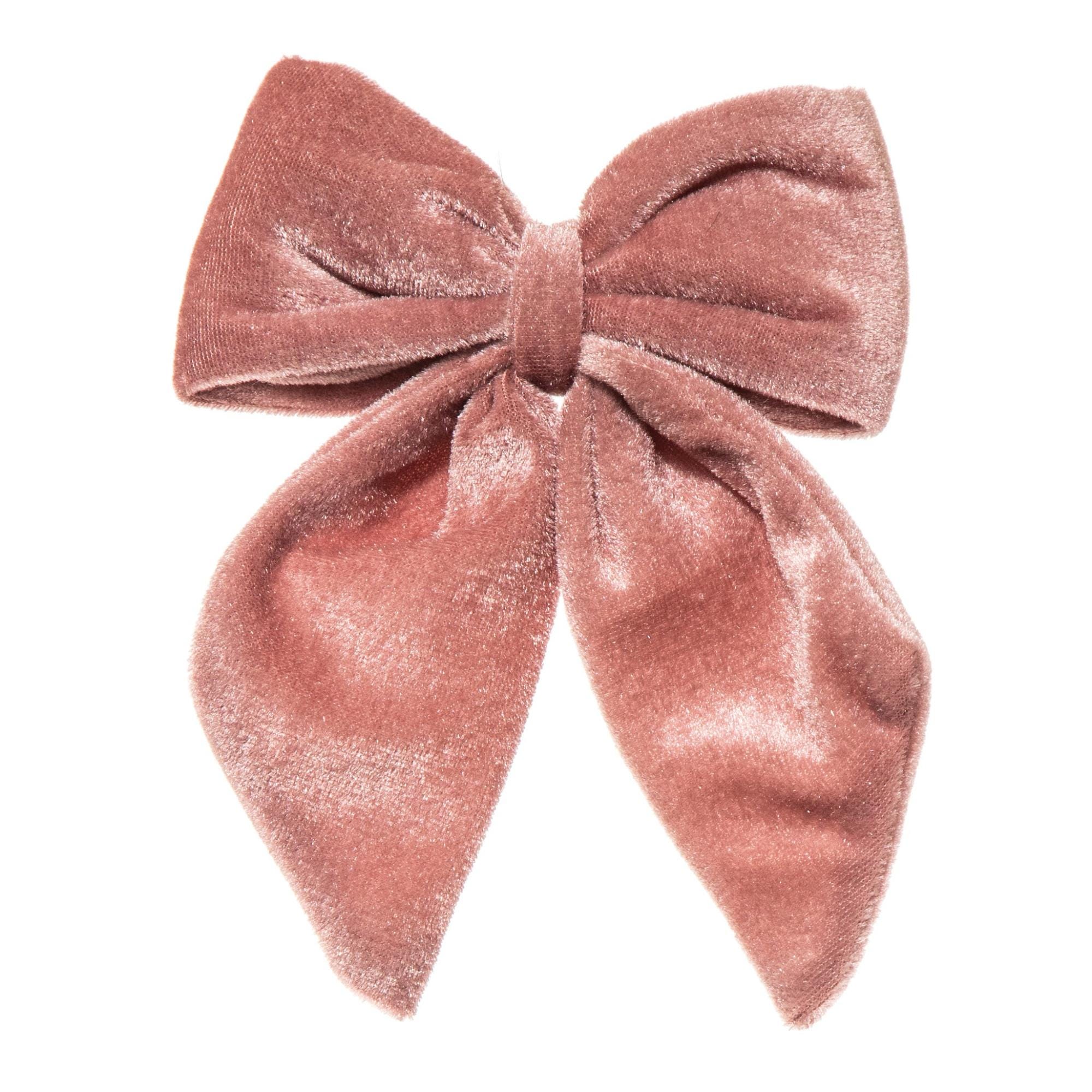 Fiocco natalizio H 15 cm, L 13 cm, colore rosa