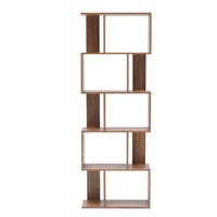 Libreria Mobile a 4 Ripiani con Ripiani Regolabili in Altezza per Soggiorno Camera da Letto Libreria Mobile a 4 Ripiani con Ripiani Regolabili in Altezza per Soggiorno Camera da Letto