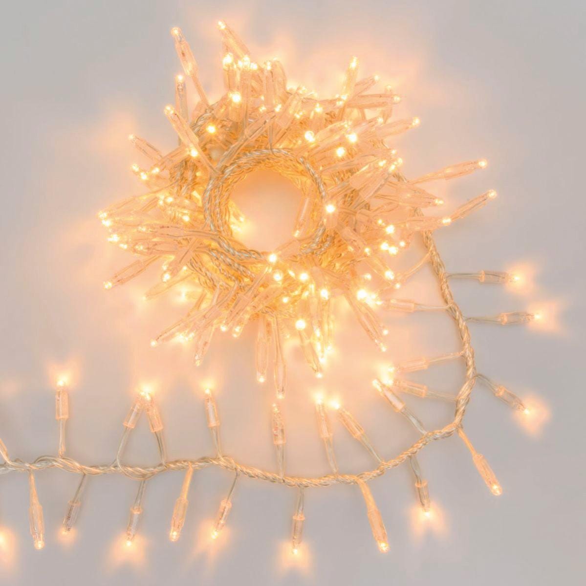 Stella luminosa 30 LED Bianco caldo - Luci di natale Stella luminosa 30 LED Bianco caldo - Luci di natale