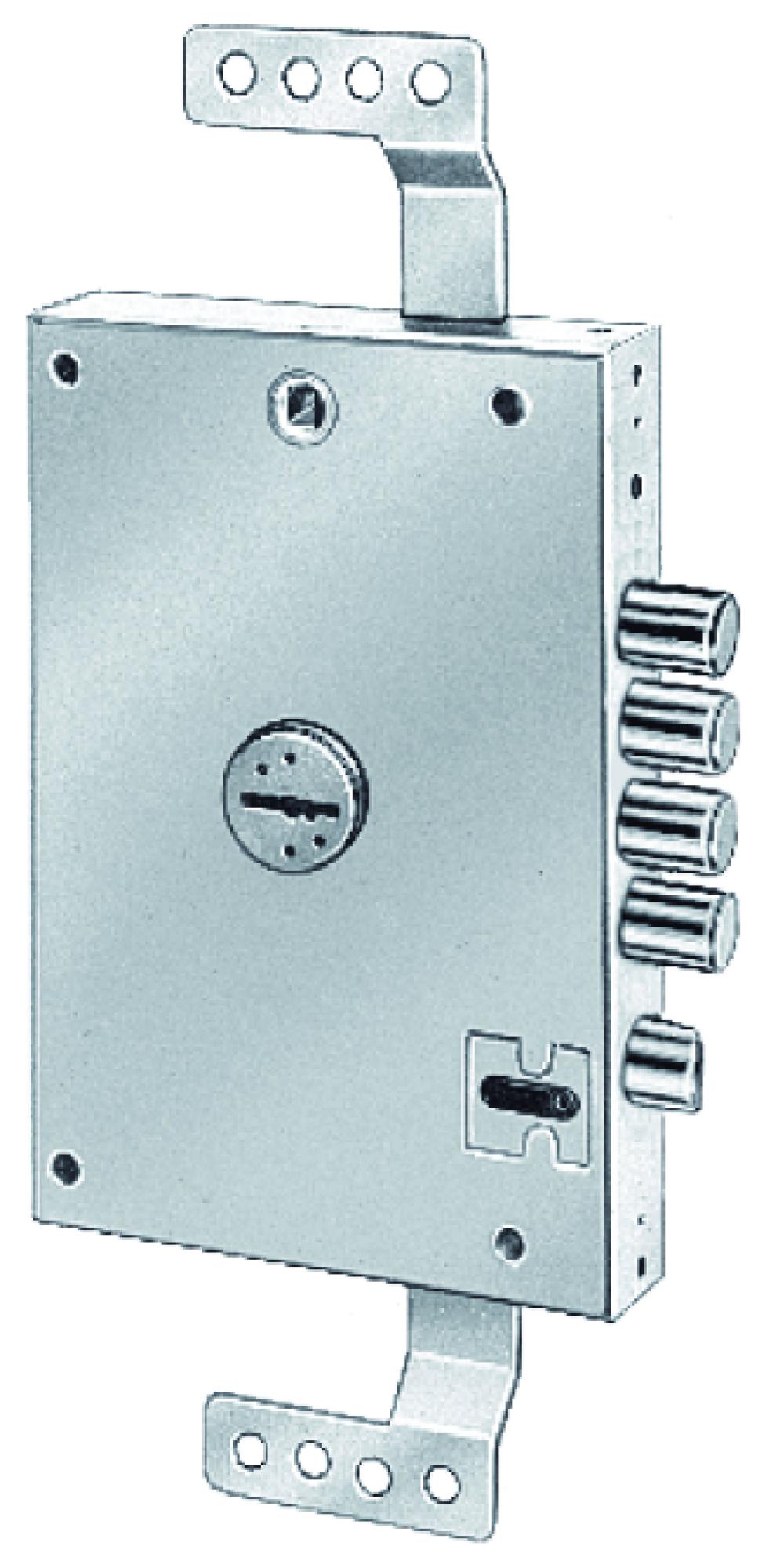 ToniTec Serratura A Cilindro A Incastro, A Destra, 20 X 235 Mm - Foto 2