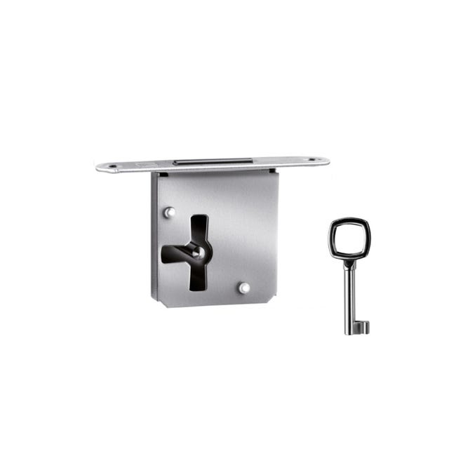 Serratura Completa Per Mobili Camper Push Lock - Cromato Opaco - Foto 11