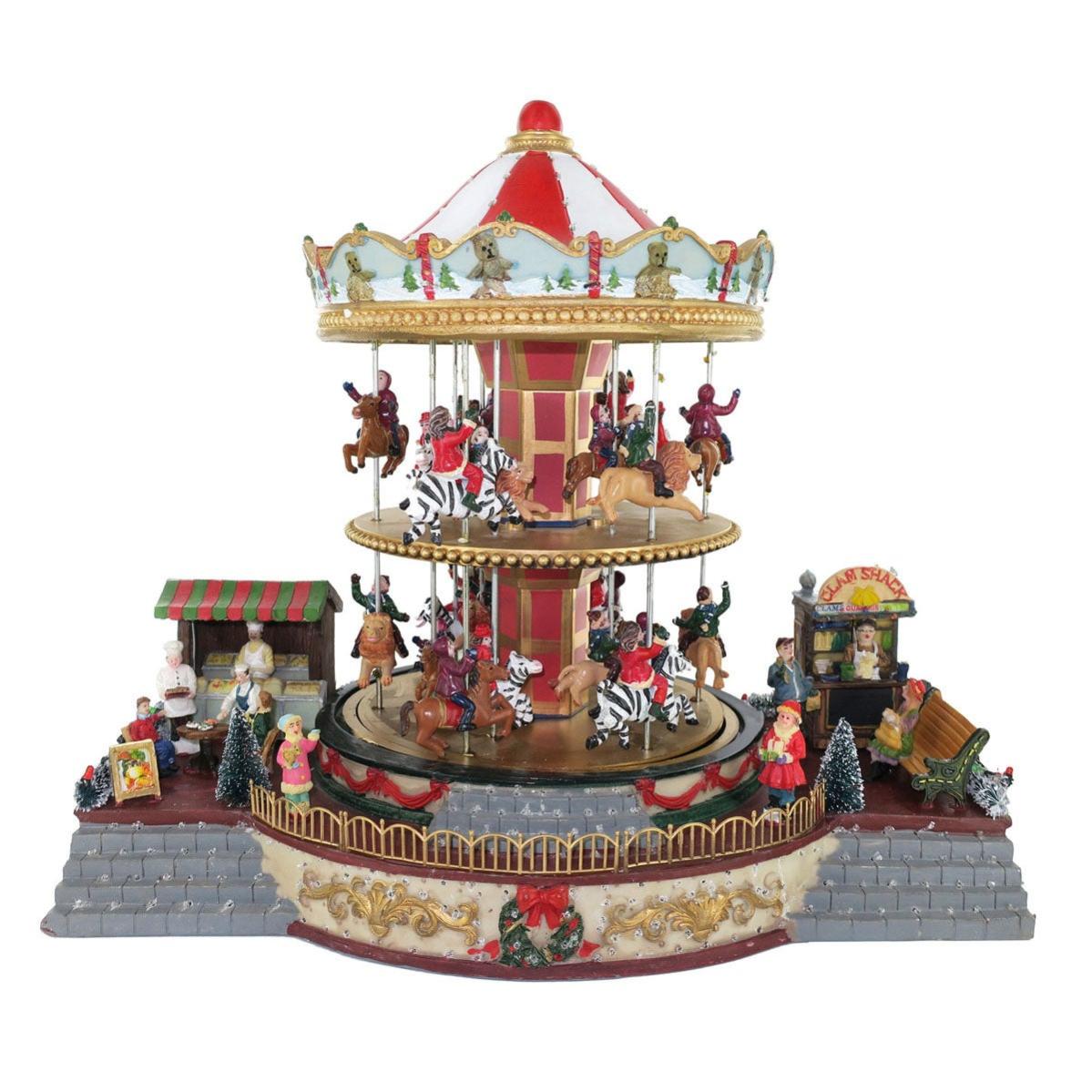 Trade Shop - Babbo Natale Santa Claus Gonfiabile Con Pompa Aria