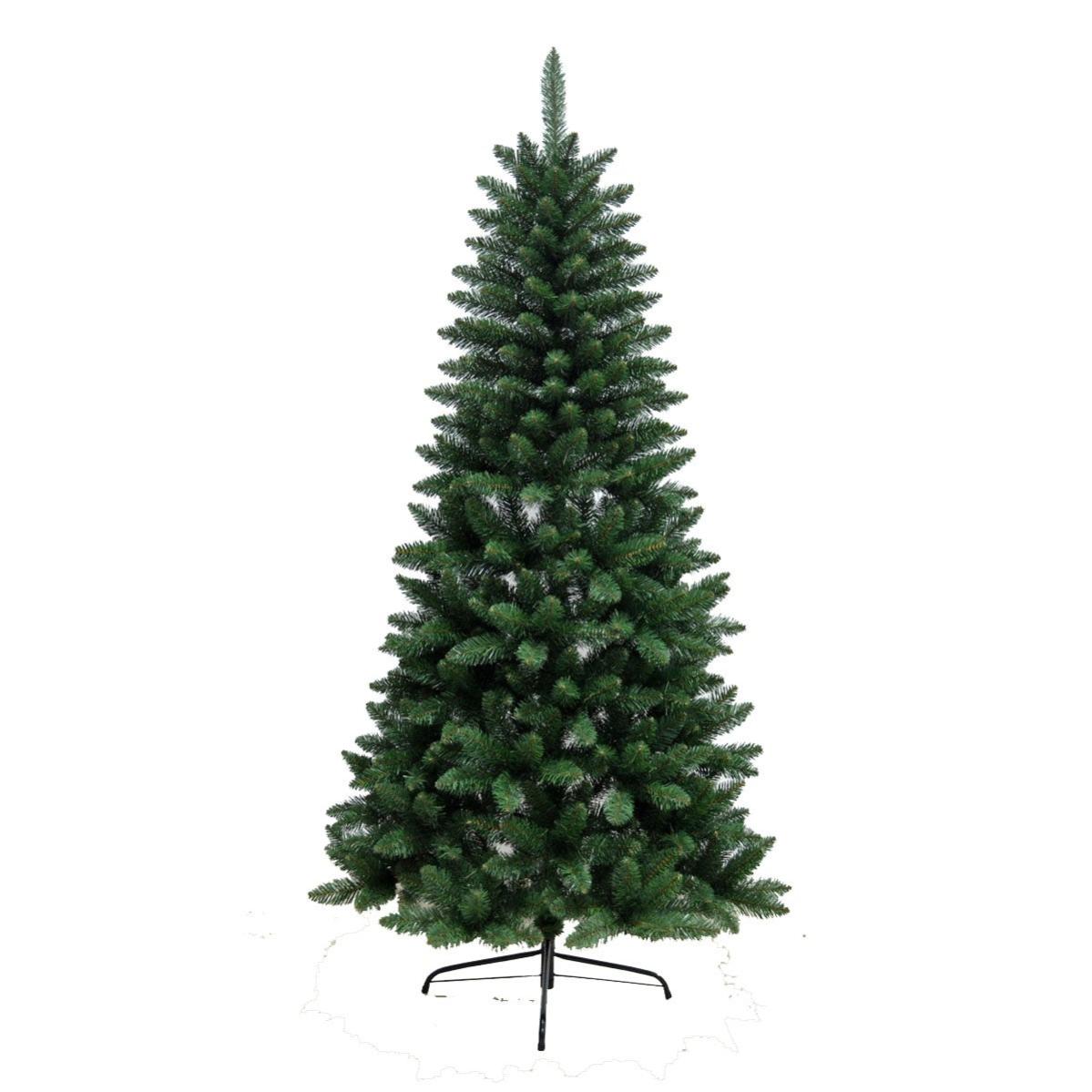 Albero di Natale Artificiale 180 cm 800 Rami Verde