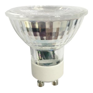 Lampadina LED, faretto, trasparente, luce calda, 4.7W=345LM (equiv 50 W),  100° , LEXMAN