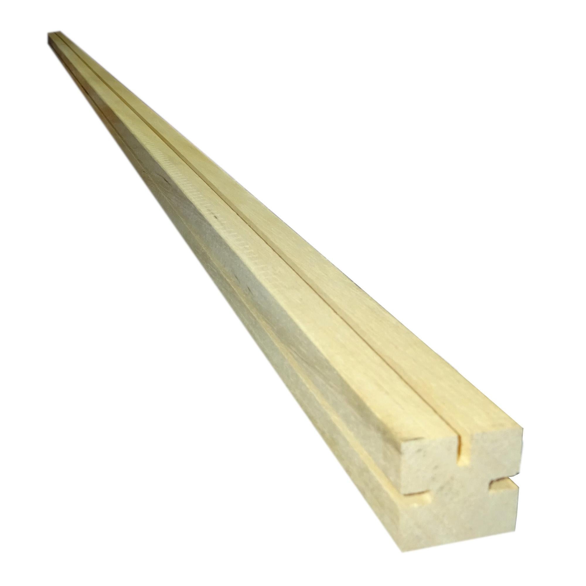 Set 10 Listelli In Legno Di Larice Piallato 30x30x500 Mm – Fai Da Te E Mobili, Prodotto In Germania