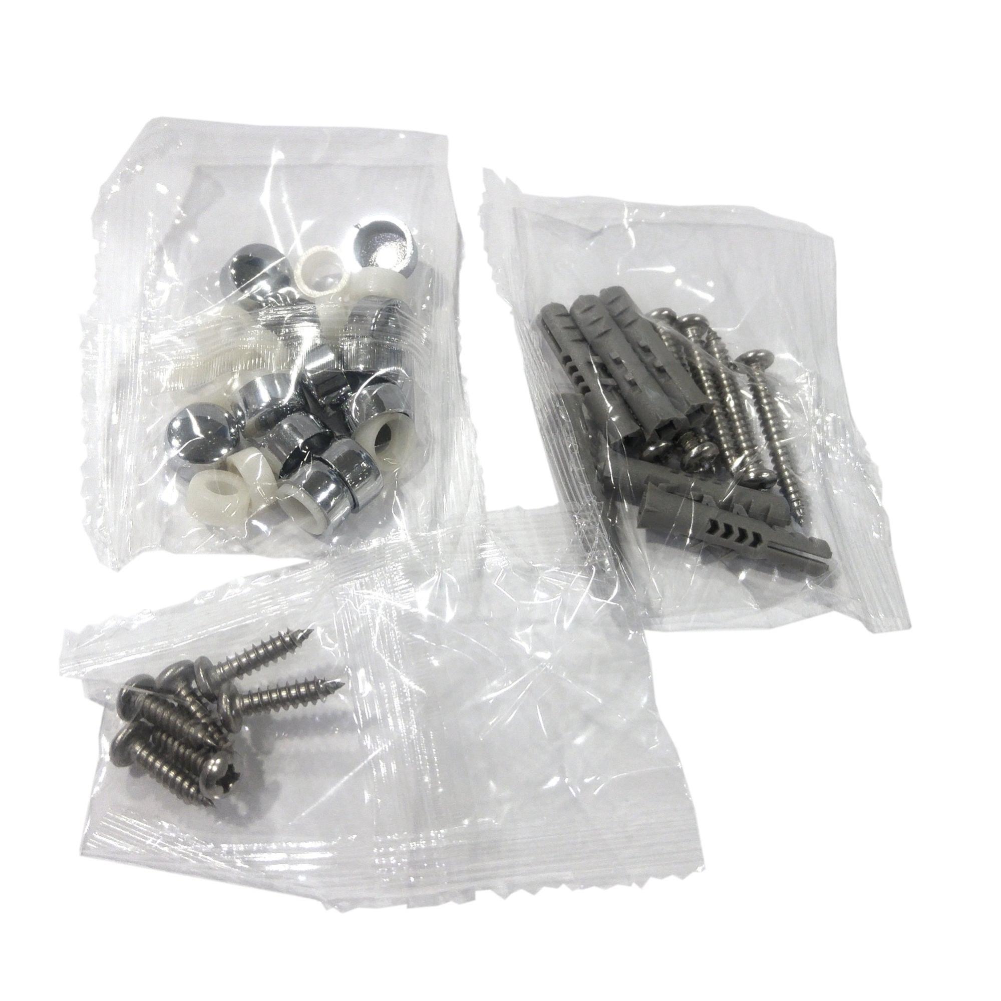 Viti Per Attacchi Snowboard - Set Da 16 Pezzi (8 Viti E 8 Rondelle) M6x14mm - Foto 2