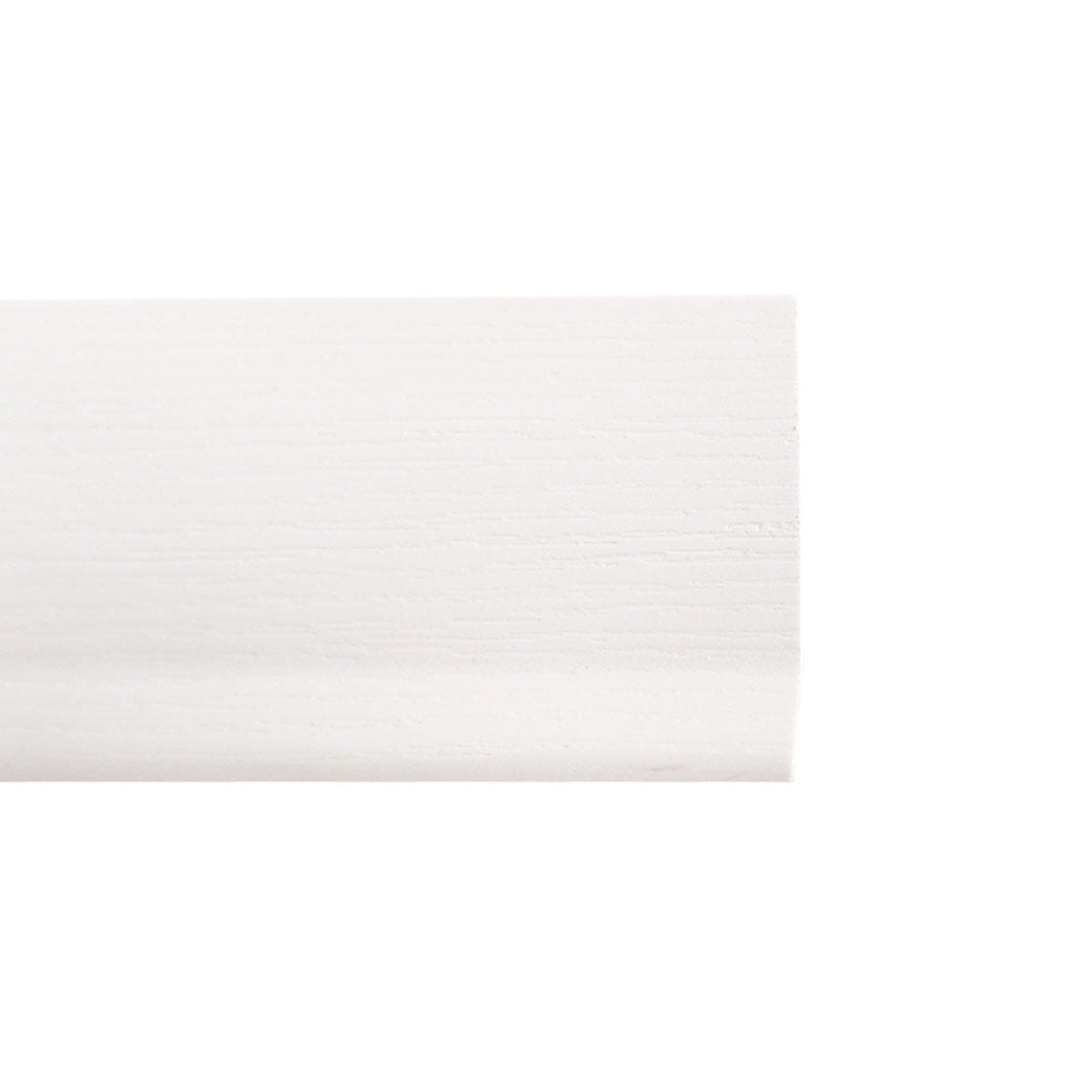 BATTISCOPA IN PVC mm70x9 Bianco-barra mt 2