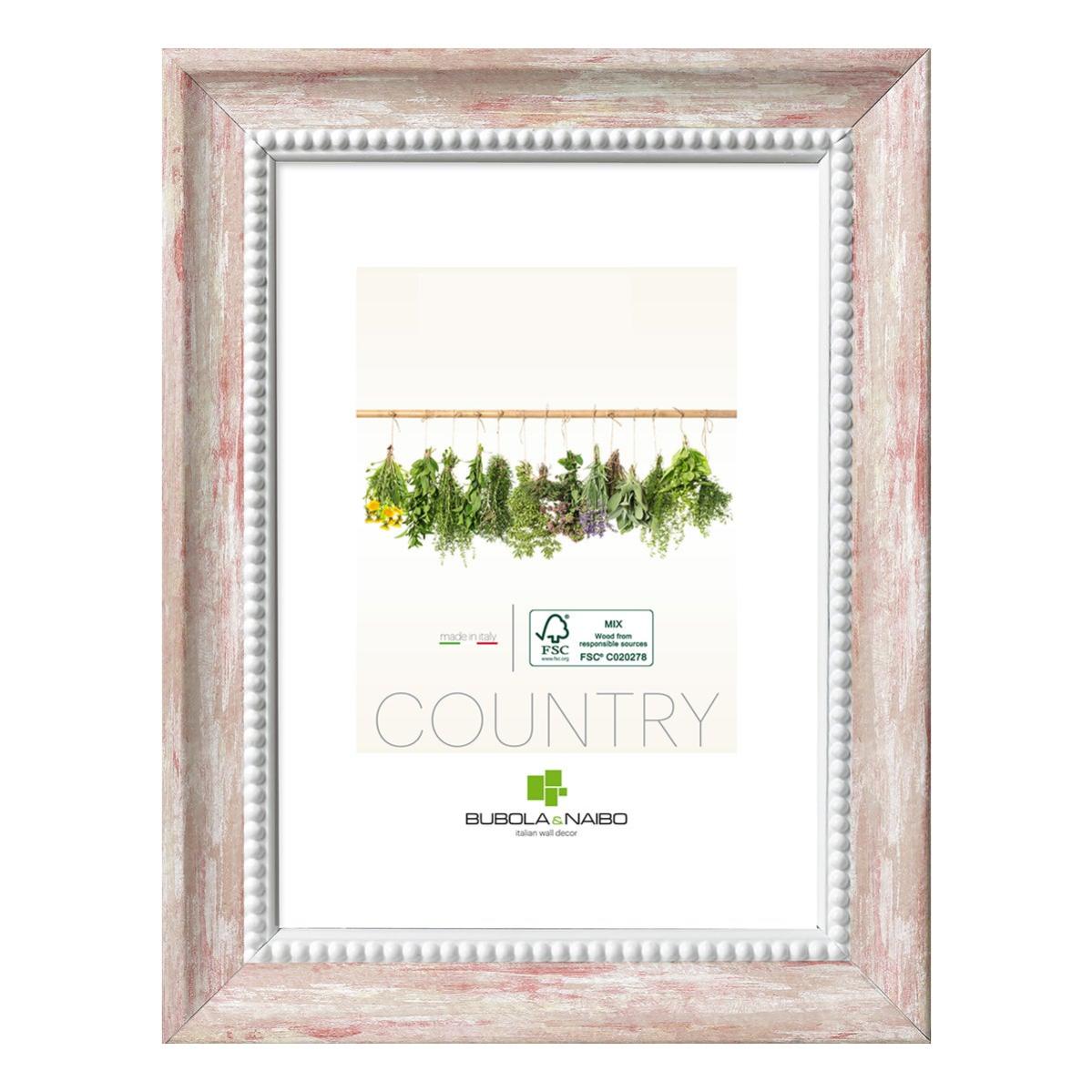 Cornice in legno New Basic con passepartout 30x40 cm (21x29,7 cm) | nero | Vetro sintetico (2 mm) | Scopri il portafoto che fa per te