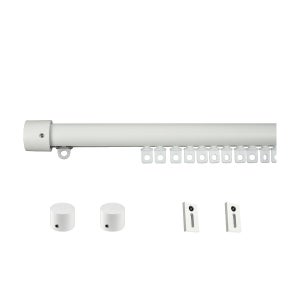 Binario Tenda Soffitto Scorrevole Con Ruote Silenziose, Pista per Tende Da  Soffitto, 2 Canali, Binario per Tende A Soffitto Doppio In Alluminio Bianco  Con Scorrevoli Da Interno : : Casa e cucina