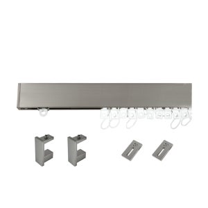 Binario a 4 guide in Alluminio per Tende a Pannello - 320 cm - Pannelli  Giapponesi - Fissaggio a soffitto