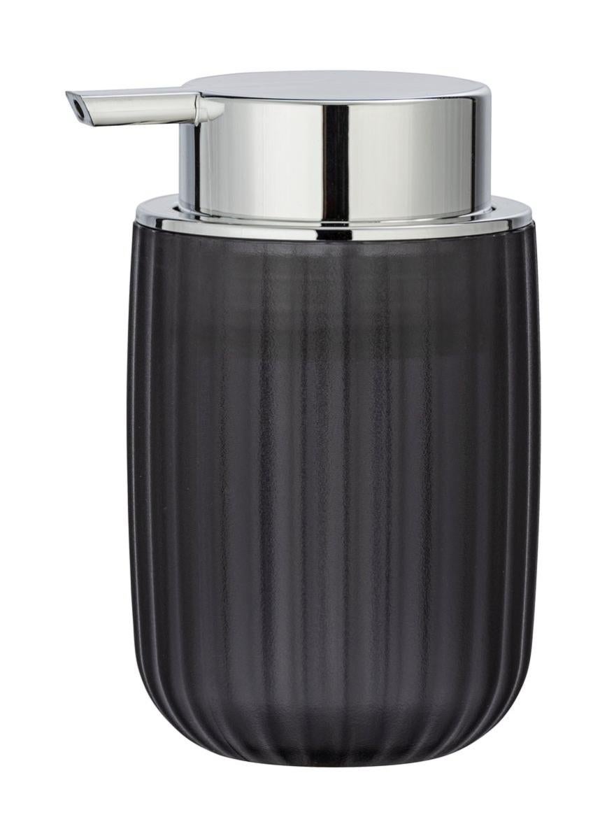 Dispenser Sapone Grigio Da Appoggio In Poliresina Effetto Pietra Stone