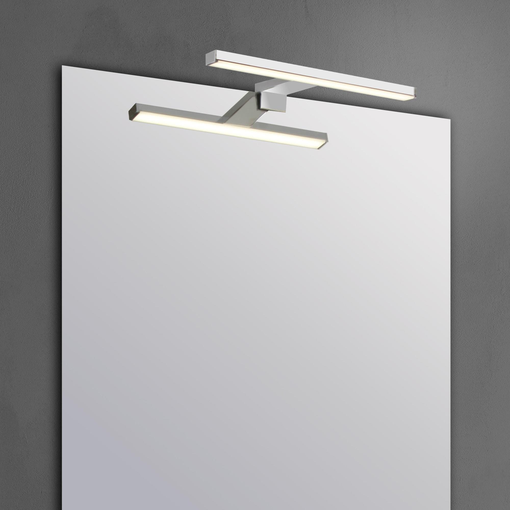 Applique Moderno Slim LED Cromo In Alluminio D 51 Cm 15 X 51 Cm applique-moderno-slim-led-cromo-in-alluminio-d-51-cm-15-x-51-cm
