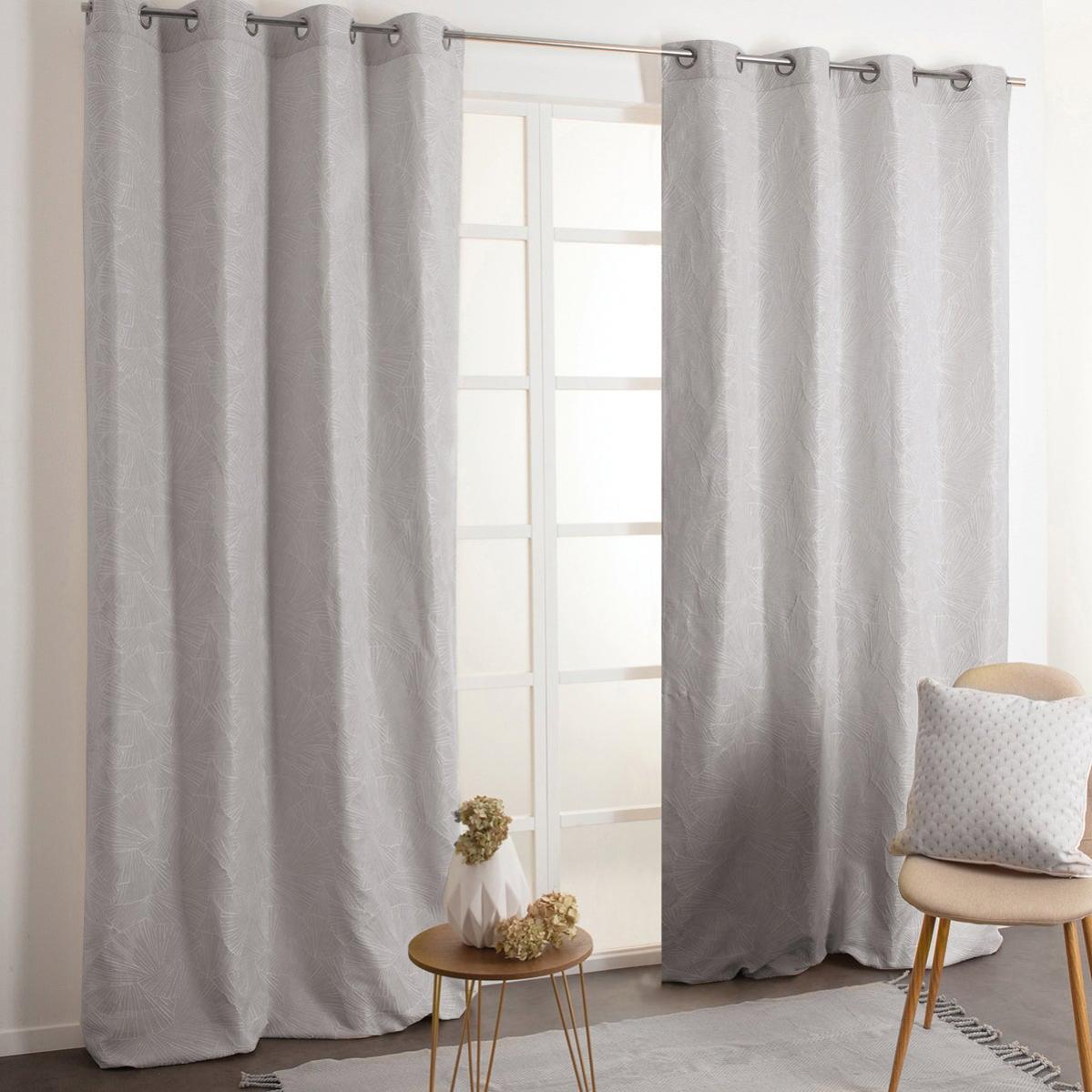 Tenda oscurante 100% con occhiellis velluto rose mc343 135x260 cm Venise | Maisons du Monde