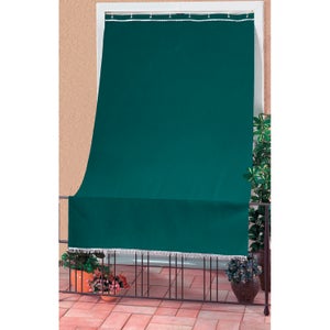 Tenda da sole con anelli 140x300h cm verde