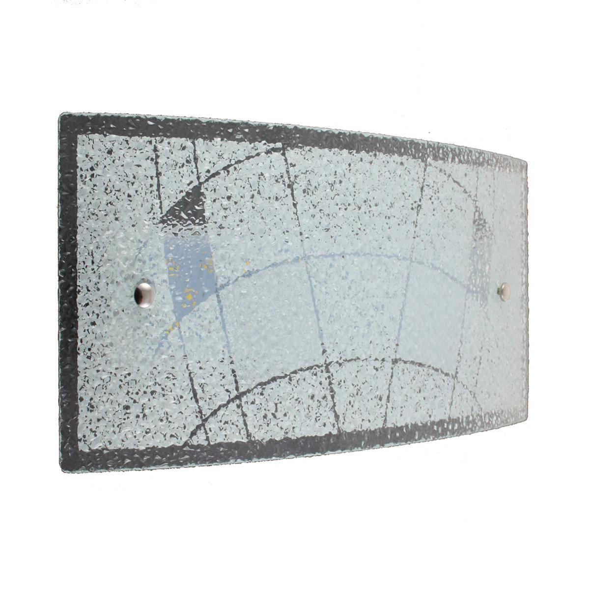 Applique classico Vela LED bianco, in vetro, 32x18 cm, | Leroy Merlin