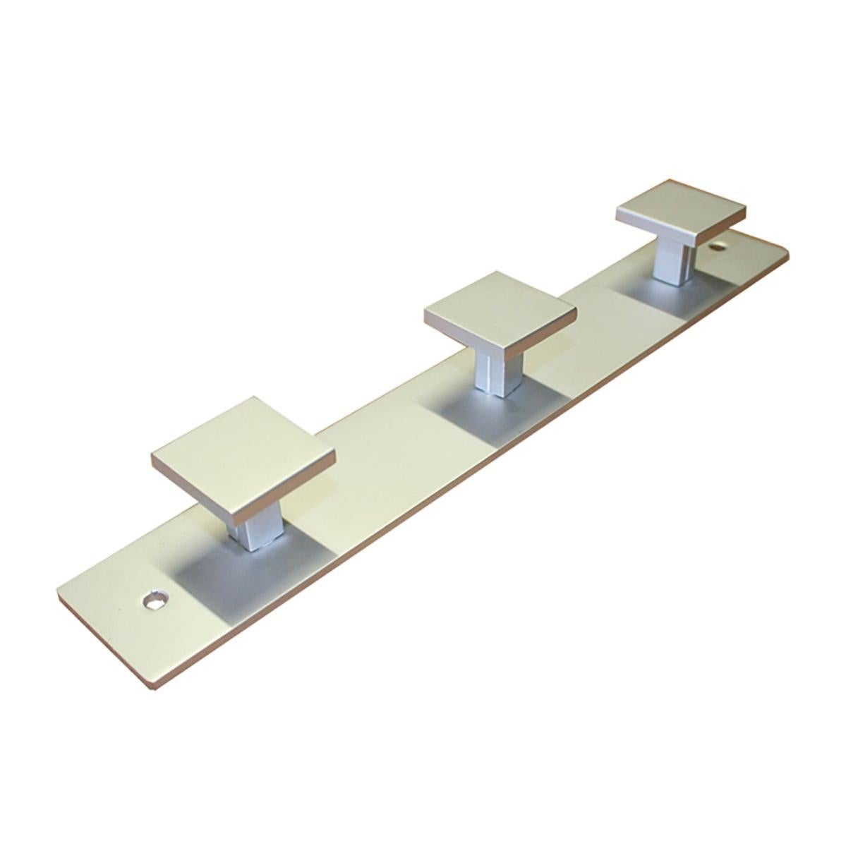 Grucce in alluminio argento, 41,9 cm, eleganti e resistenti