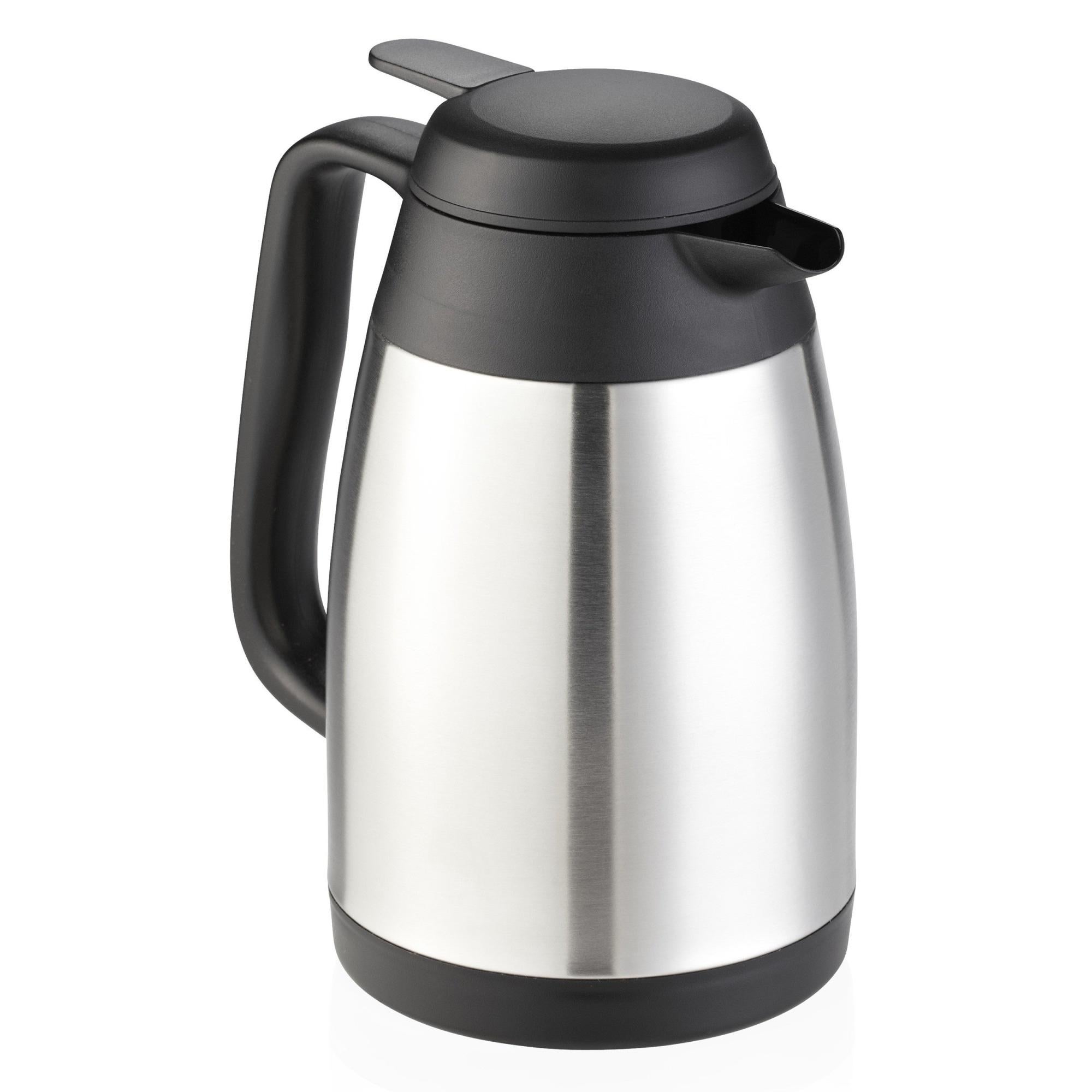 Caraffa in vetro con coperchio in acciaio inox, 1L - Zokura | KitchenShop