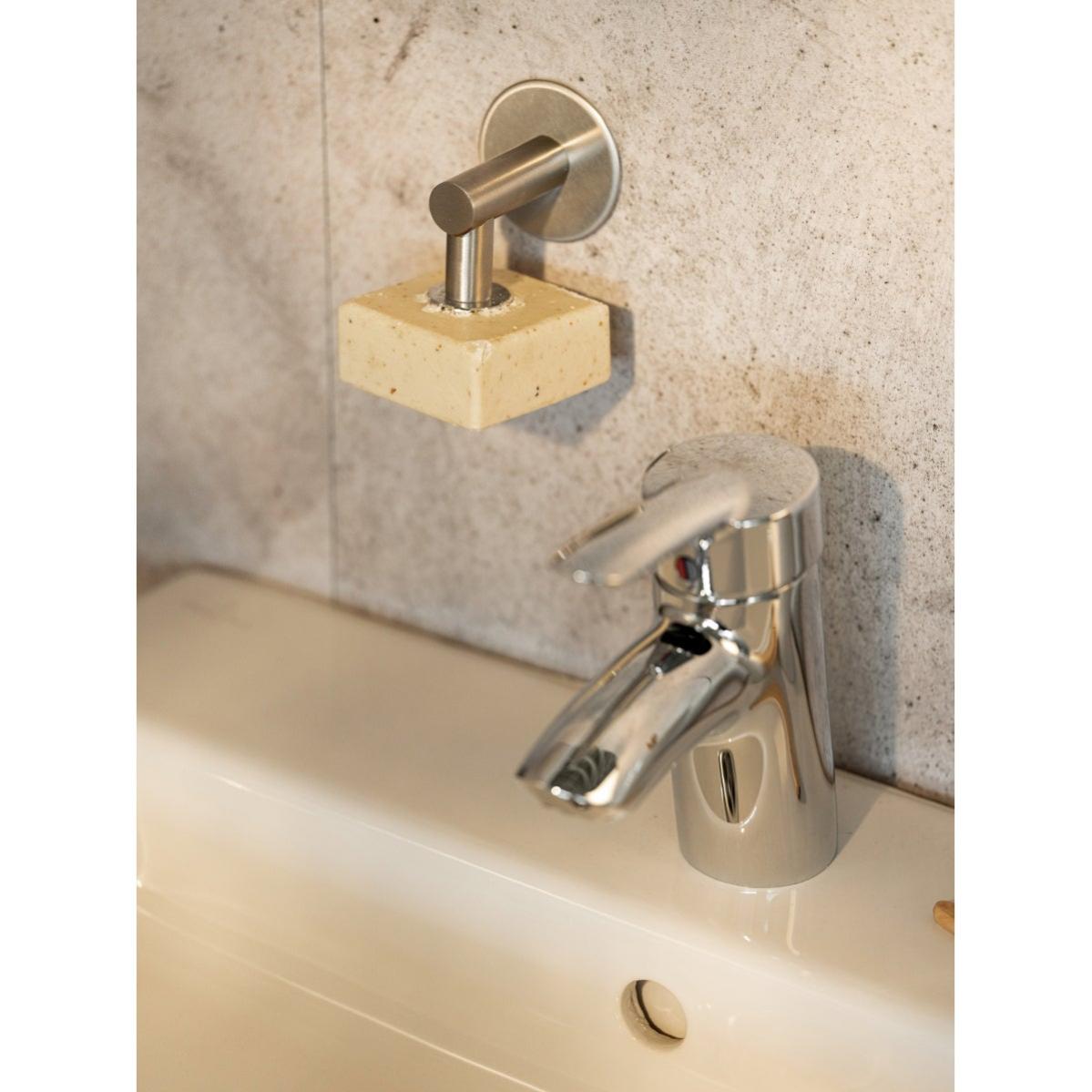 Porta Sapone Portasapone Magnetico In Acciaio Inox Argento Opaco 7 Cm X 4 Cm In Inox 82717396