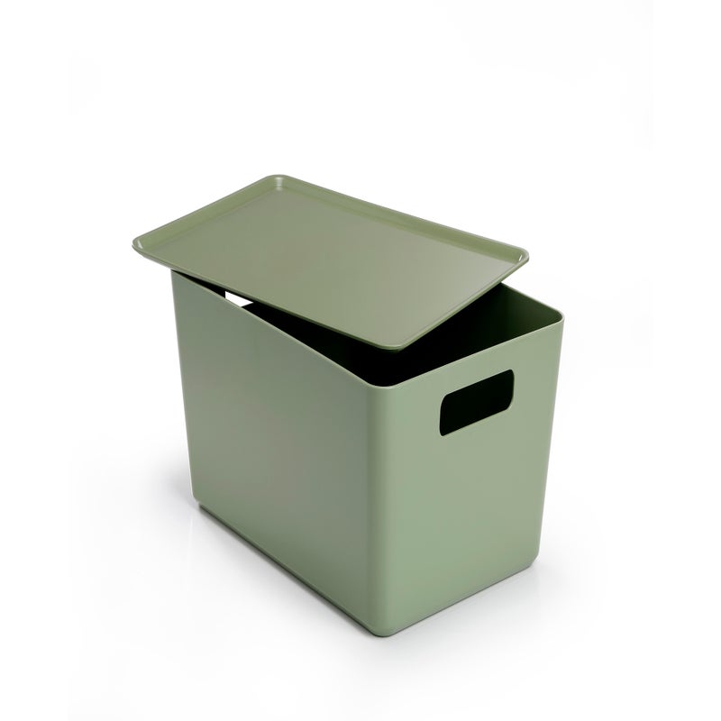 Contenitore R-Box L 33 x H 14 x P 24 cm verde