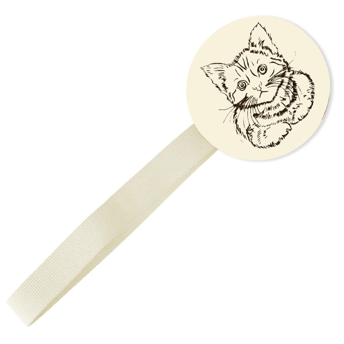 Tenda Da Doccia Cutebricase Con Gatto Surfista E Onda Grande – Divertente E Impermeabile