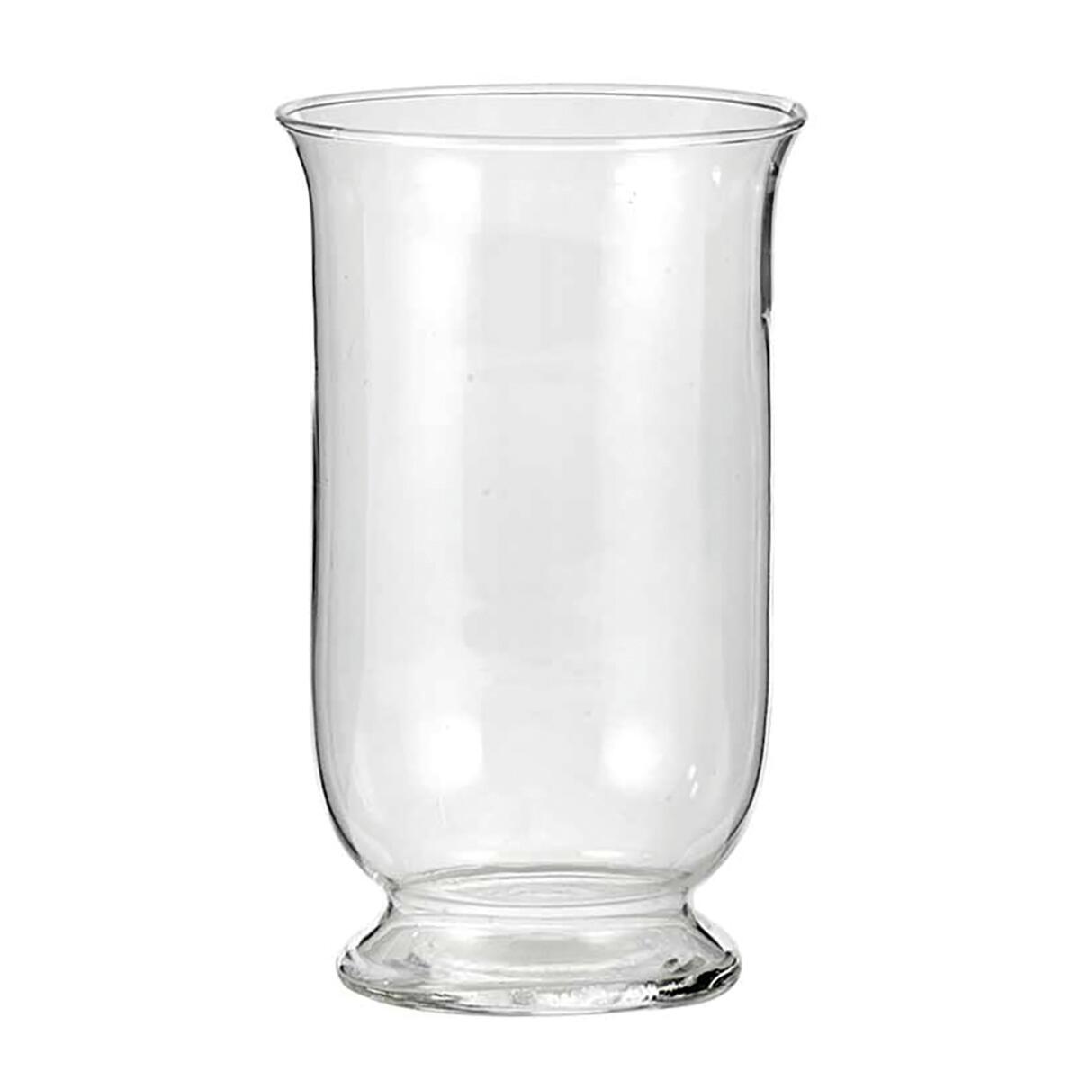 Kurtzy Vaso Vetro Trasparente - 29 cm - Vasi Moderni da Interno