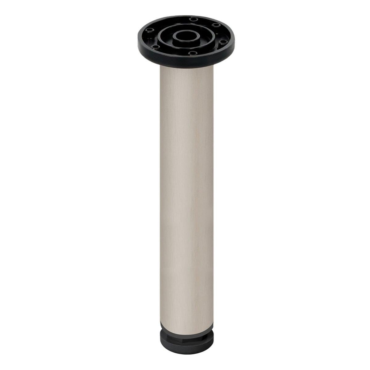 Gamba per mobili abs nichel satinato 40 mm, H 40 cm | Leroy Merlin
