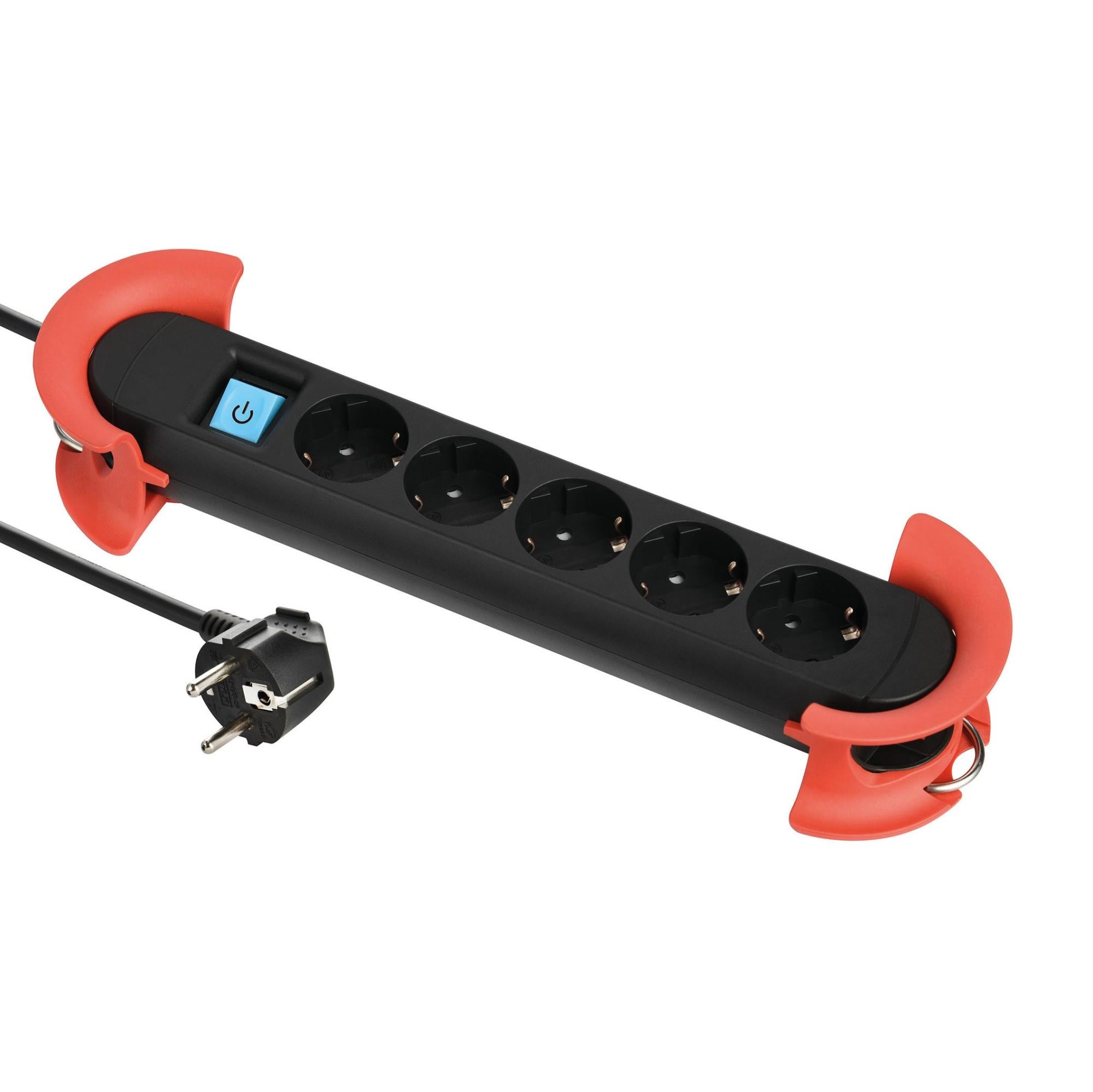 Multipresa Electraline Senza Cavo - 4 Prese Universali, Nero - Foto 7