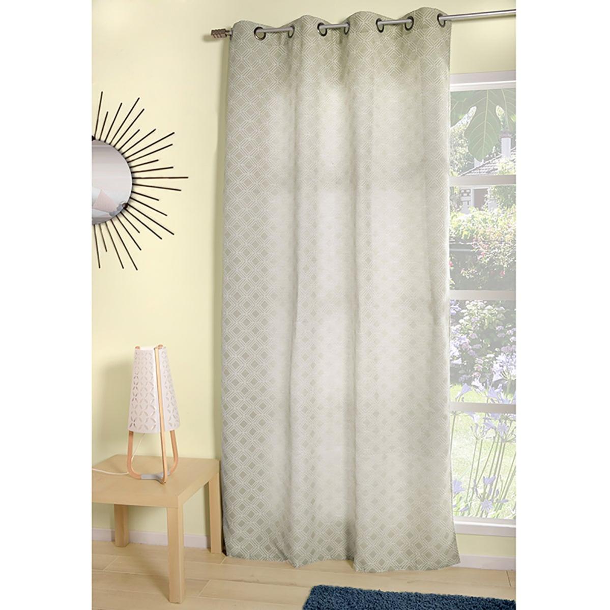 Clanmacy set di 2 tende da esterno con occhielli tenda oscurante opaca giardino patio balcone grigio