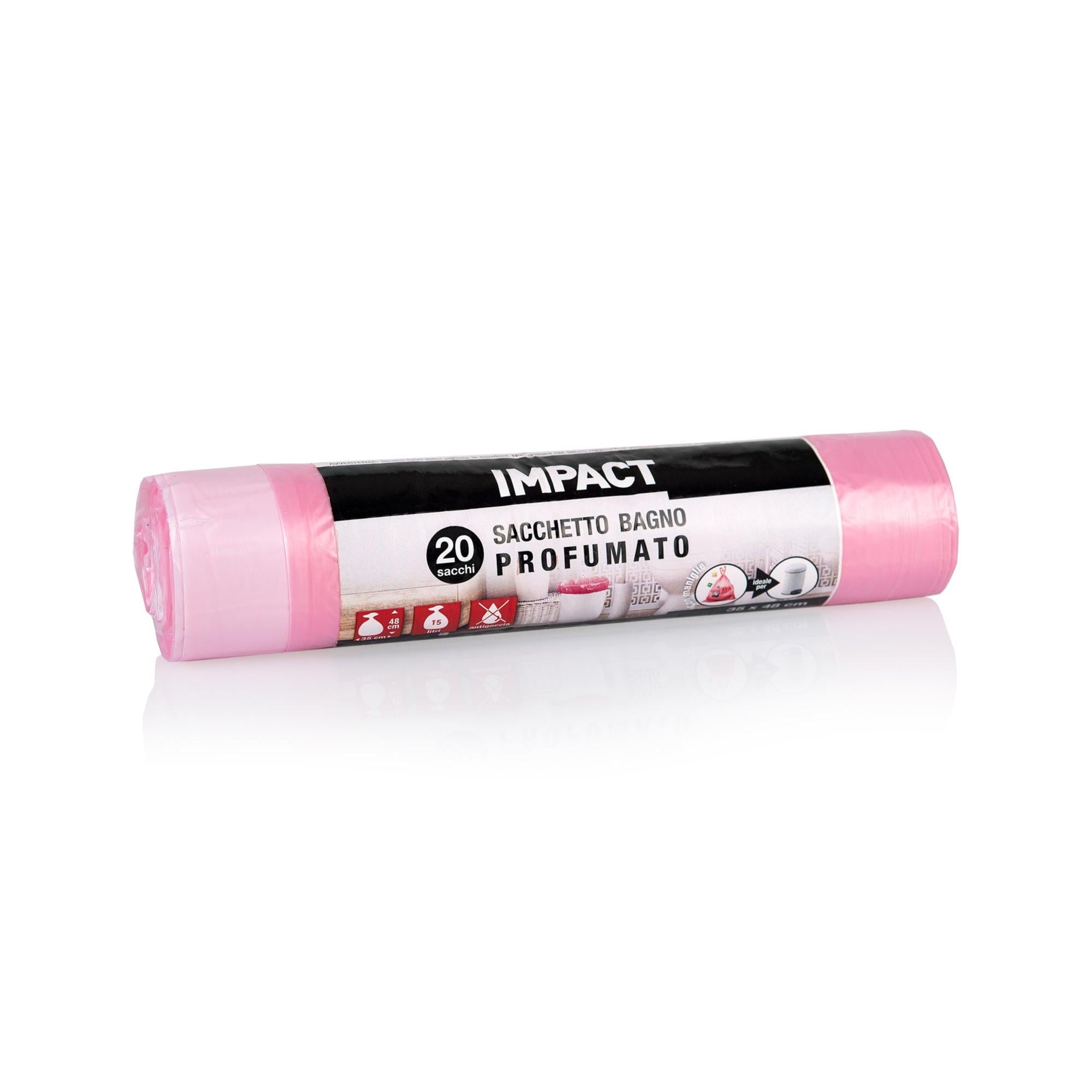 Sacchetti Spazzatura Auto Usa E Getta - Colore Rosa - Confezione Da 1