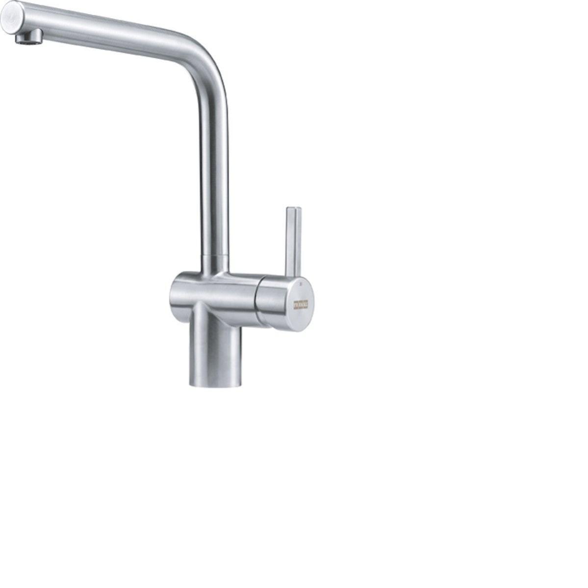 Miscelatore da cucina canna Alto dritto Atlas argento FRANKE