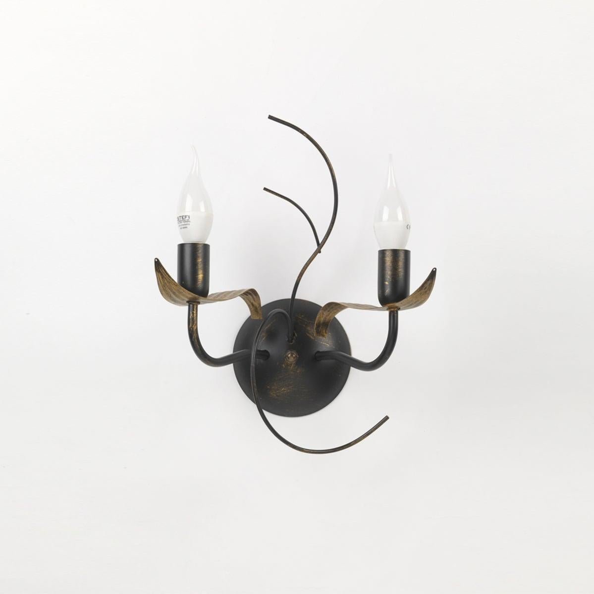 Applique Antica in stile rustico, 1 luce