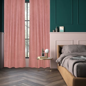 1 Pezzo Tenda Rosa Stellata Per Finestra Per Salotto O Camera Da Letto Con  Tende In Tessuto E Trasparenti Oscuranti Isolanti. Elemento Decorativo  Festivo Carino, Stile Unico Principessa