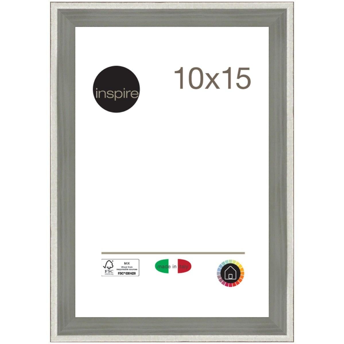 Set 2 Cornici In Vetro Per Foto A4 | Argento 21x29,7 Cm | Per Documenti, Diplomi E Certificati