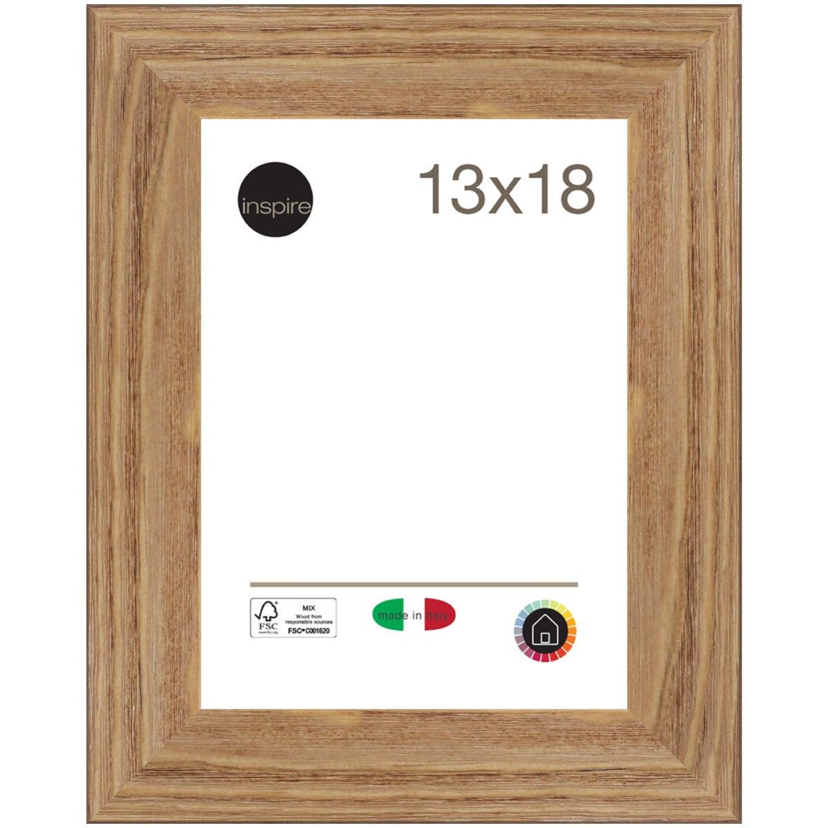 Cornice INSPIRE Milano quercia opaco per foto da 10x15 cm