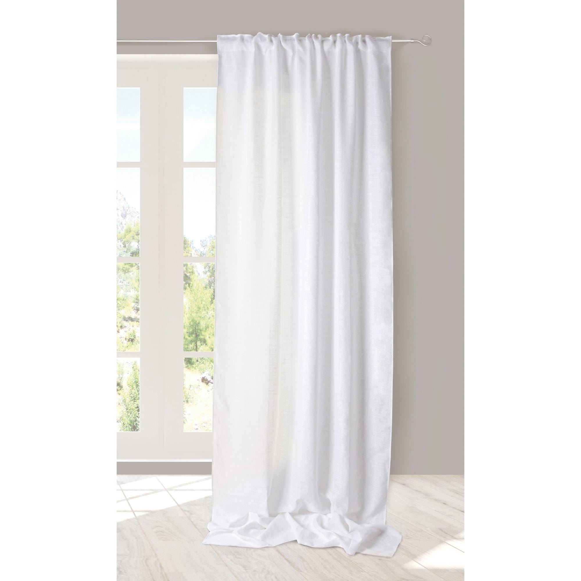 Fettuccia Passante Per Tende Dekoria 260x40 Cm - 65% Poliestere 35% Cotone, Lavabile In Lavatrice