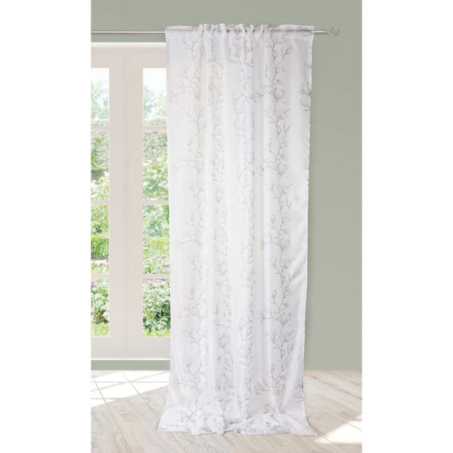 Tenda Night 00 bianco, passanti nascosti 140x300 cm | Leroy Merlin Tenda Night 00 bianco, passanti nascosti 140x300 cm | Leroy Merlin