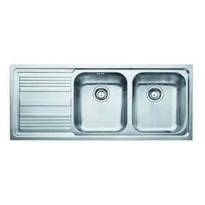 Lavello Cucina 2 Vasche 86x50 cm in Acciaio Inox Apell Melodia – acquista  su Giordano Shop