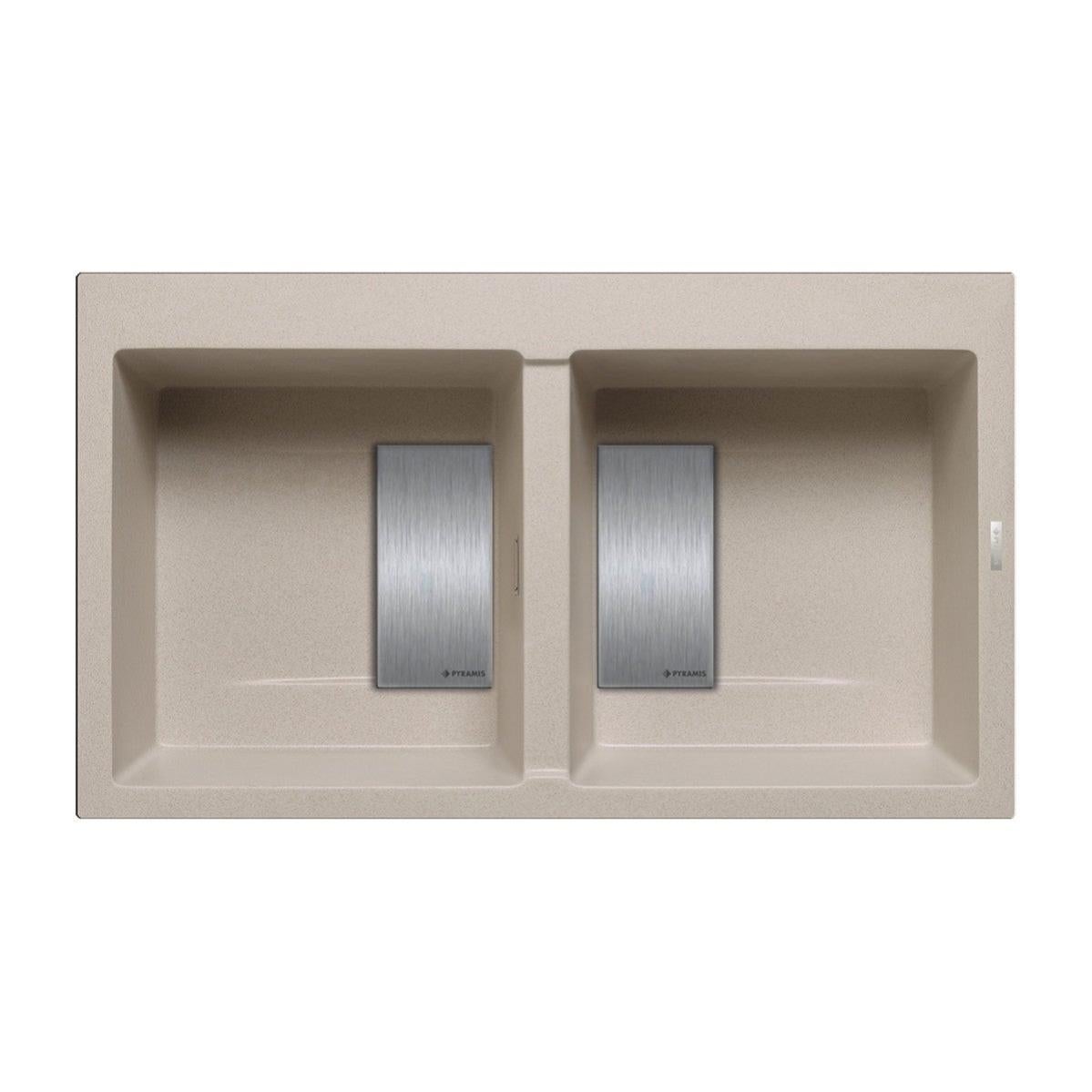 Armadietto Officina SOGI Con Lavabo Integrato - 2 Ante, 2 Ripiani, Rubinetteria, Dimensioni 680x460x900 Mm