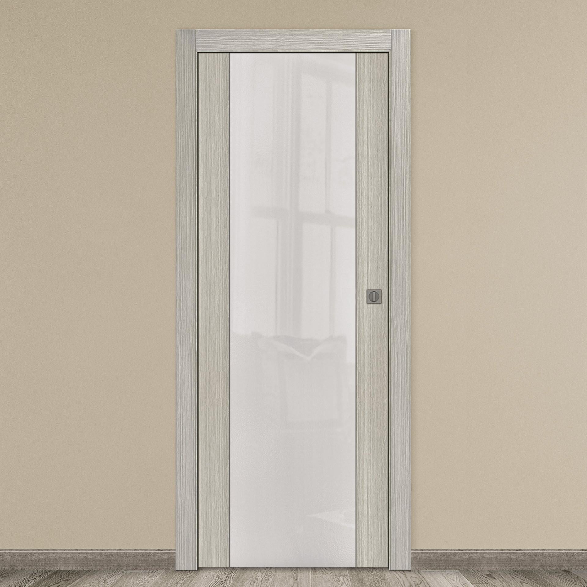 DIVANI ANGOLARI DIVANO con penisola reversibile Ginepro tessuto grigio