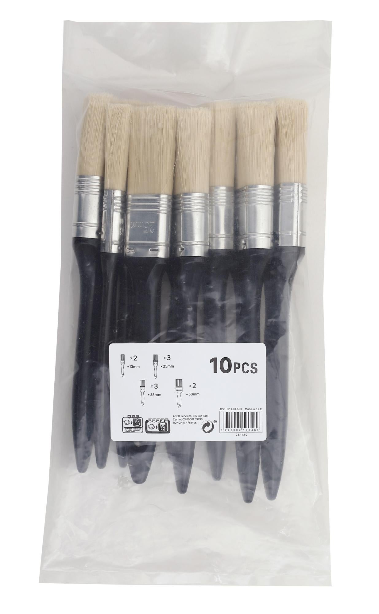 Set pennelli per pittori monouso HBM da 50 pezzi