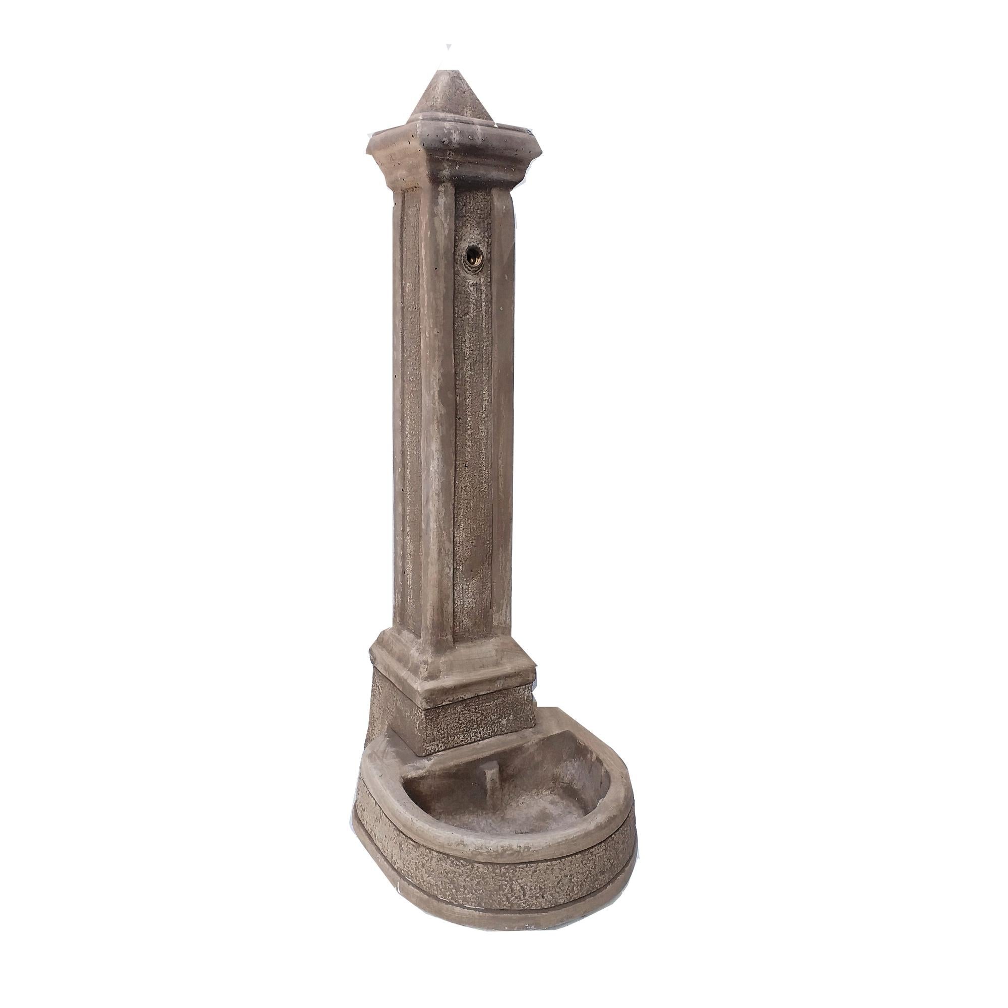 fontane a colonna per giardino
